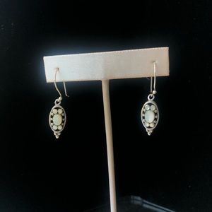 Sterling mother of pearl earrings